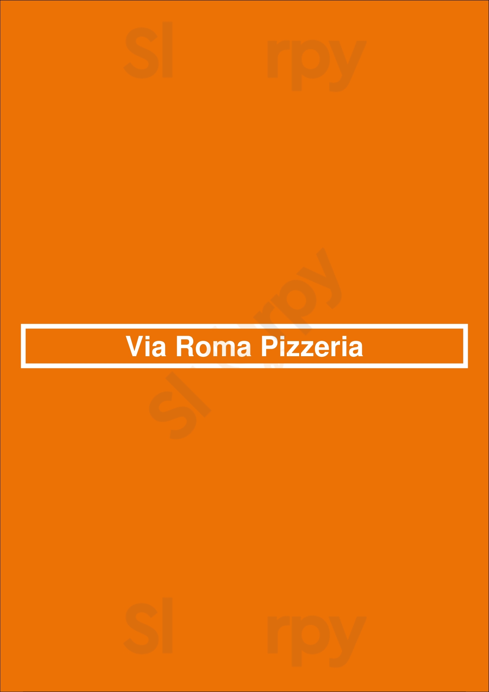 Via Roma Italian Restaurant & Sports Bar Eagleville Menu - 1