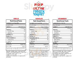 Pop Culture Frozen Yogurt