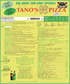 Tano's Pizza