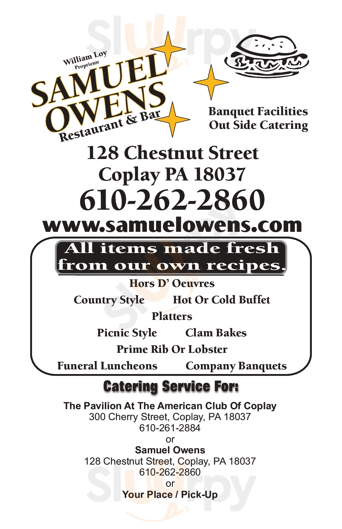 Main Menu - Samuel Owens