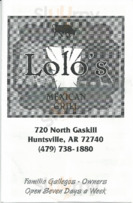 Lolo's Mexican Grill, Huntsville