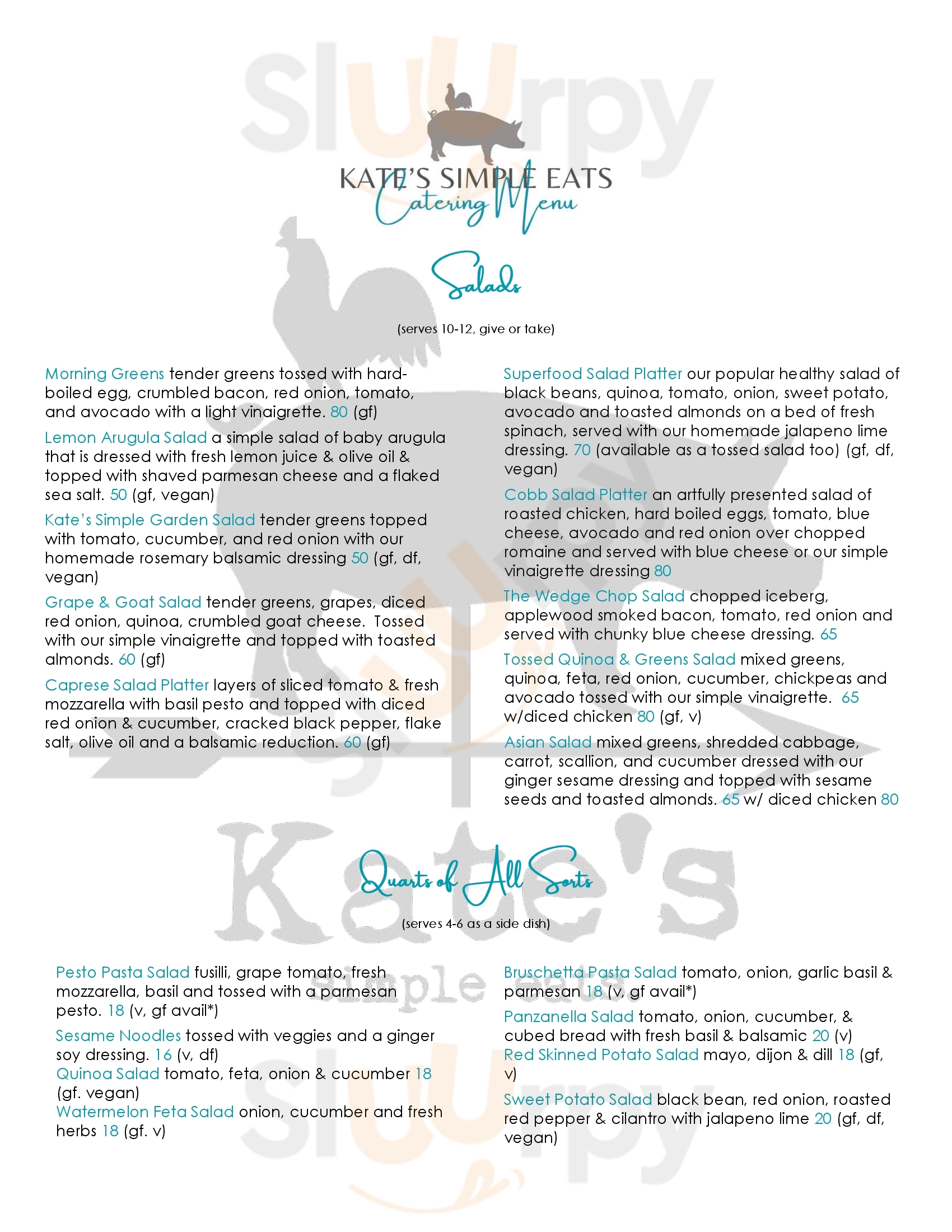 Main Menu - Kate's Simple Eats