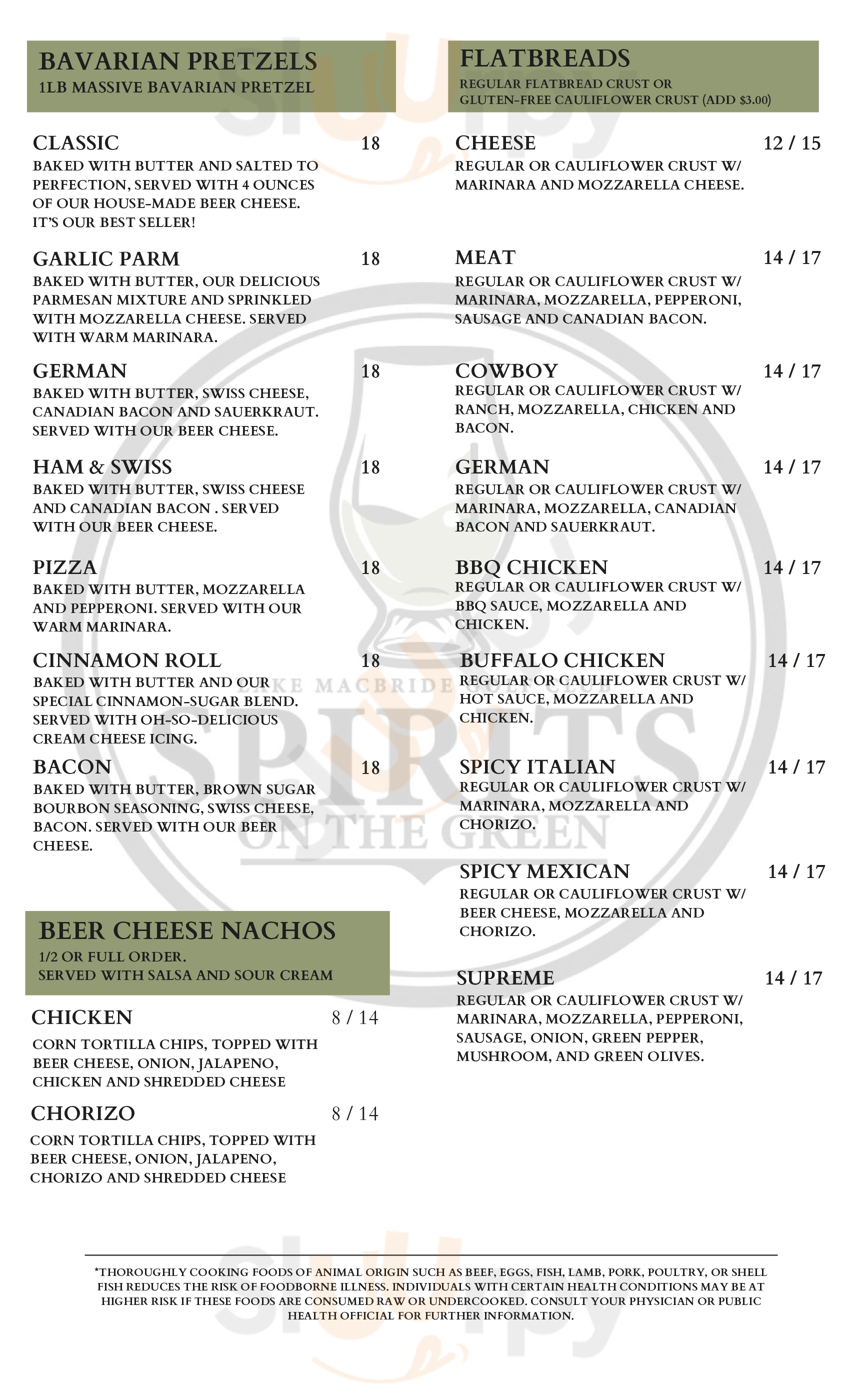 Main Menu - Lake Macbride