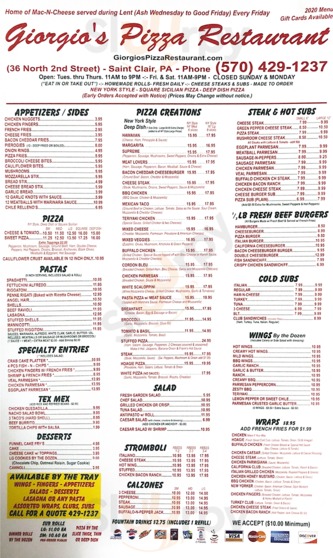 Giorgio's Pizza Restaurant