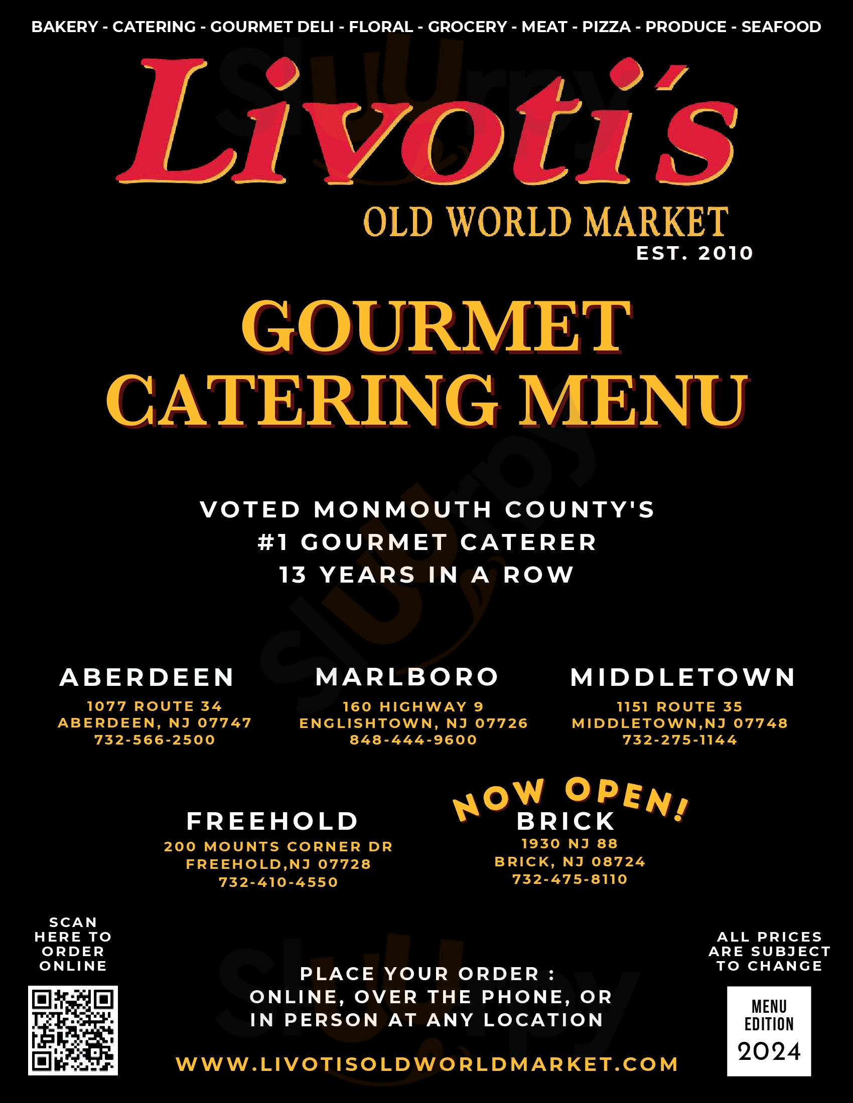 Livoti's Cucina Aberdeen Menu - 1