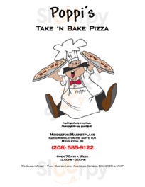 Poppi's Take N Bake Pizza