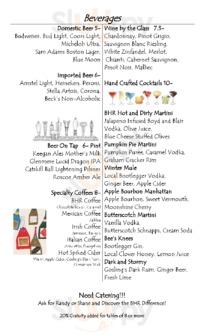 Bernies Holiday Restaurant Bhr