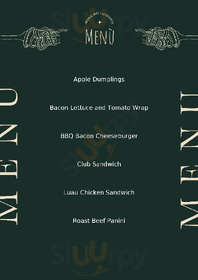 Corner Cup Cafe menu