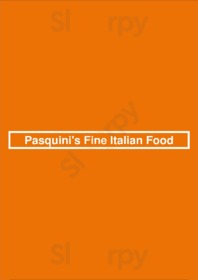 Pasquini's Fine Italian Food