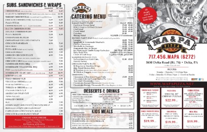 Ma & Pa Pizza & Deli, Delta