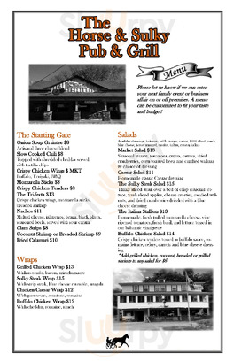 The Horse & Sulky Pub & Grill