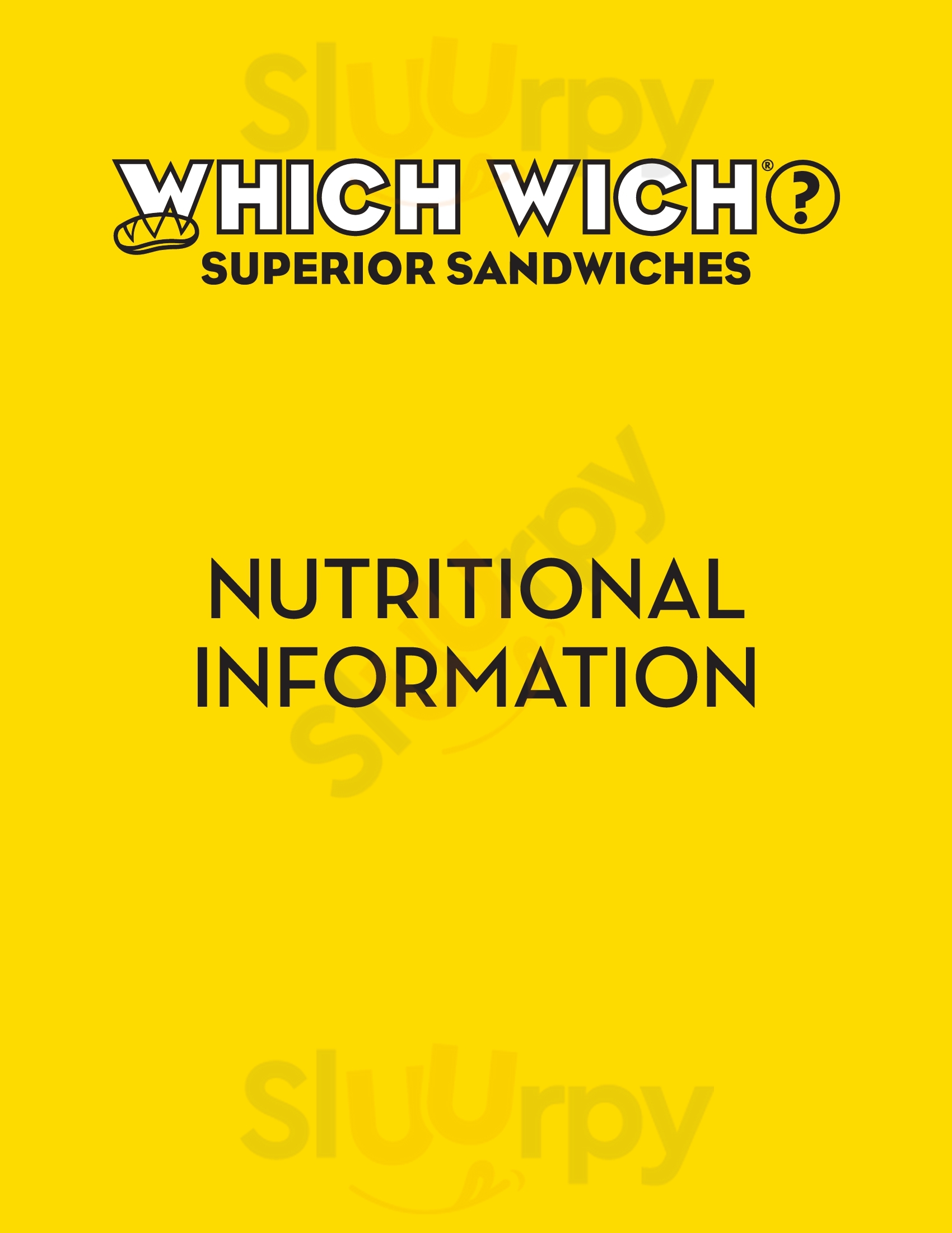 Which Wich Morrison Menu - 1