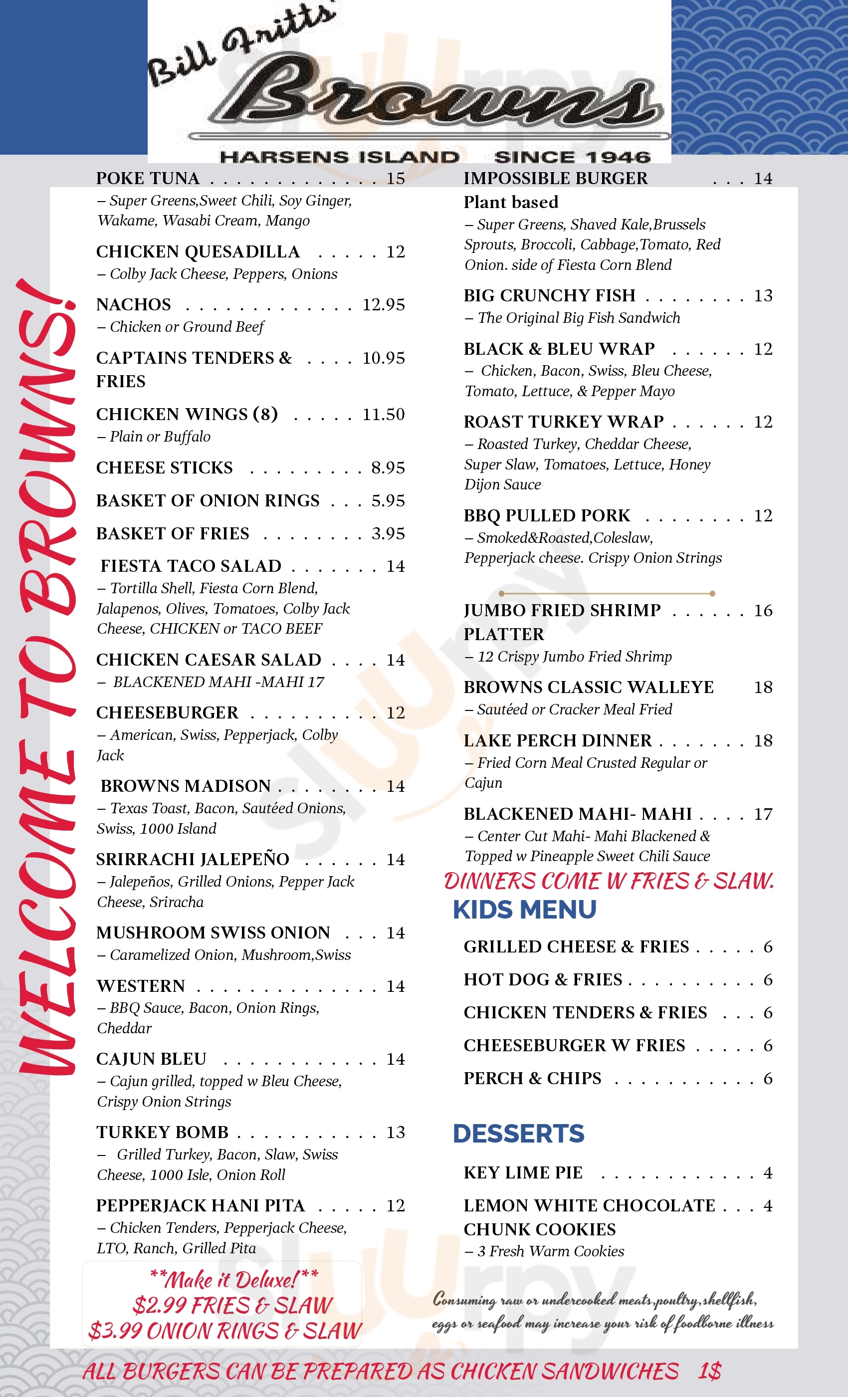 Main Menu - Browns