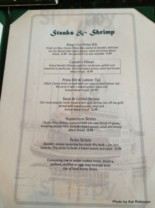 Dondie's White River Princess Restaurant