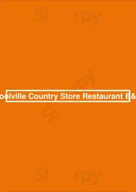 Poolville Country Store Restaurant B&b menu