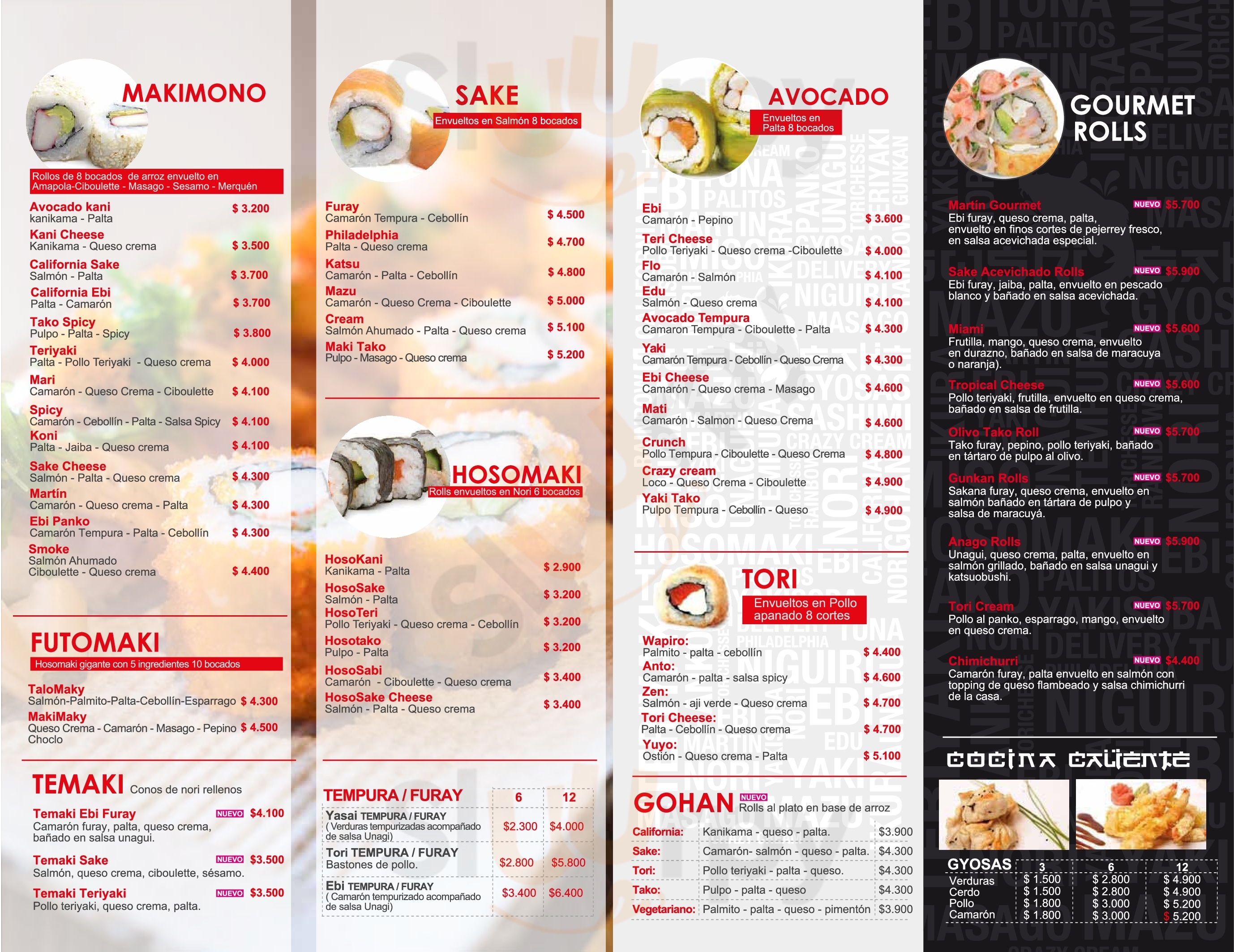 Sushi Sake Antofagasta Menu - 1