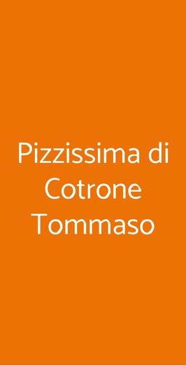 Pizzissima, Aosta