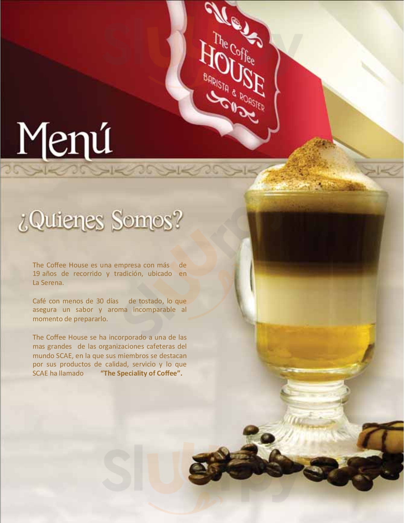 The Coffee House La Serena Menu - 1