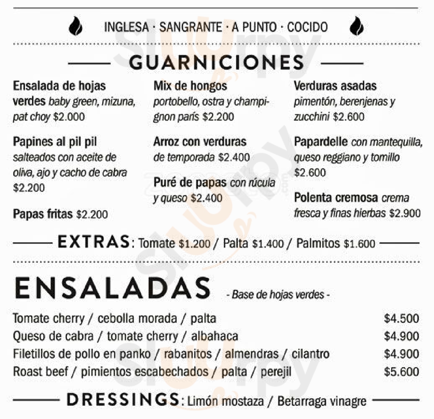 La Bifería Santiago Menu - 1