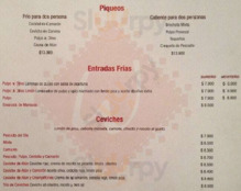 Warique menu