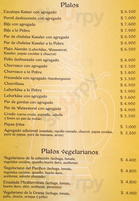 Elkika Santiago Menu - 1