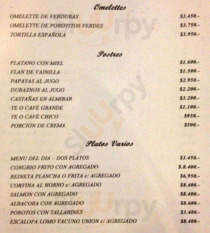 Bar Restaurant De La Unión, Santiago - Ver menú, reseñas y verificar los  precios