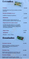 Falafel Asly menu