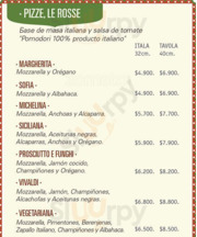 Da Gigi menu