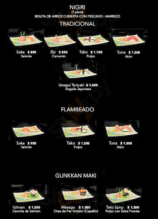 Bushido Sushi Santiago Menu - 1