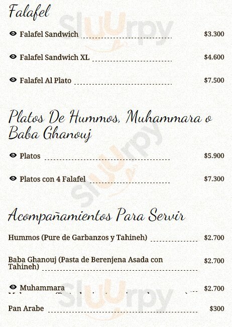 Shawarma El Gringo Santiago Menu - 1