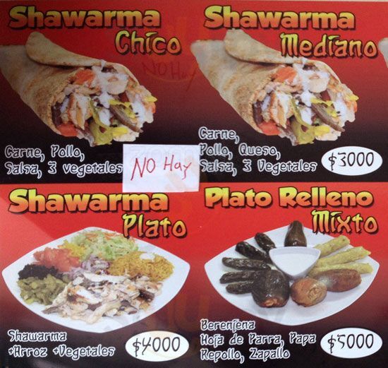Don Mr. Shawarma Santiago Menu - 1