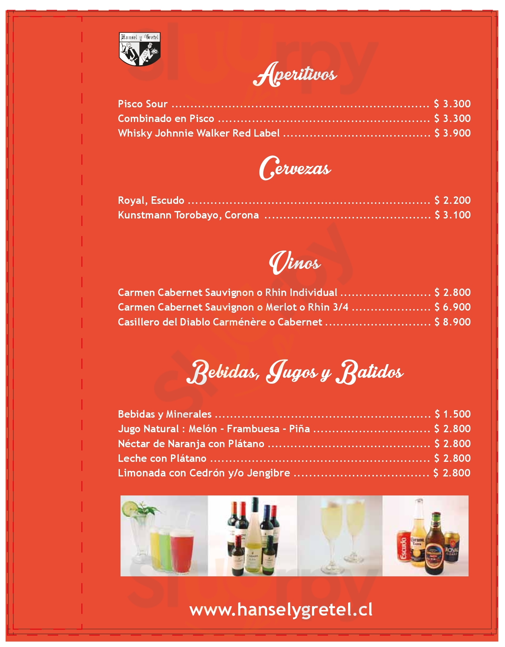 Hansel Y Gretel Santiago Menu - 1