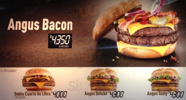 Mcdonald's Santiago Menu - 1