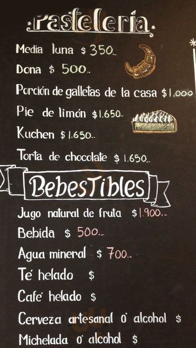 El Mesón De Ciprés Santiago Menu - 1