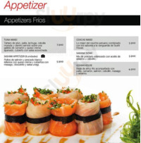 Sushi House menu