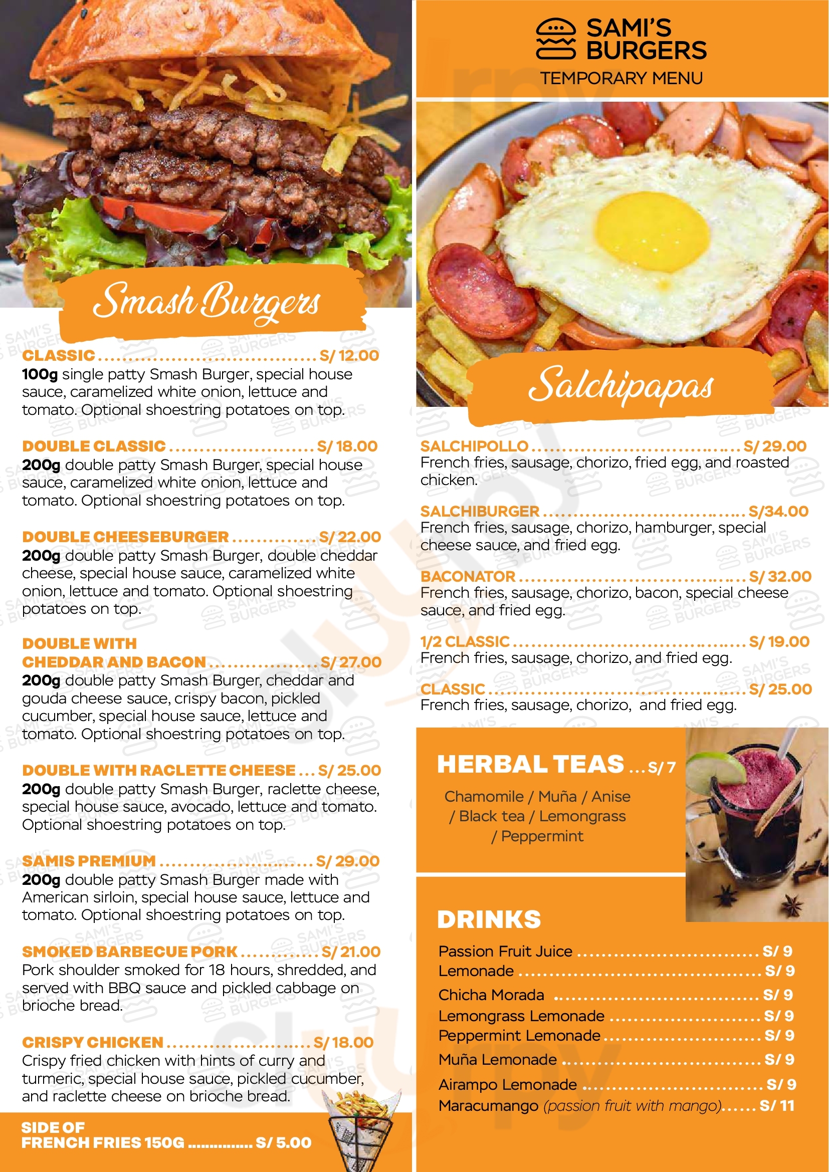 Uchu Peruvian Steakhouse Cuzco Menu - 1