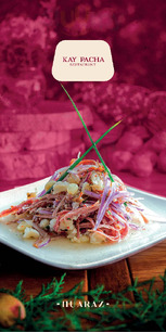 Recreo Turistico Kaypacha menu