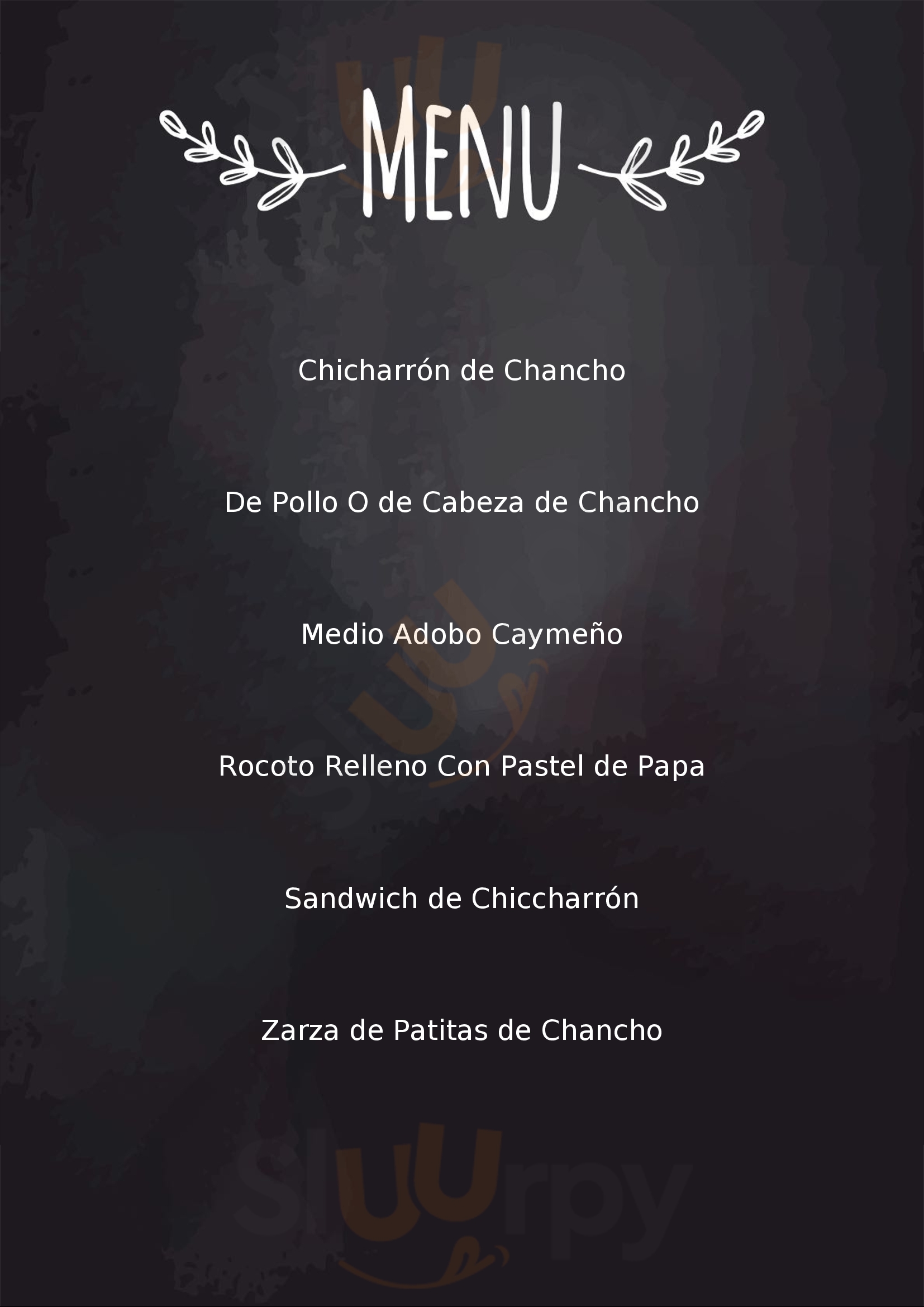 Cosecha Restaurante Arequipa Menu - 1