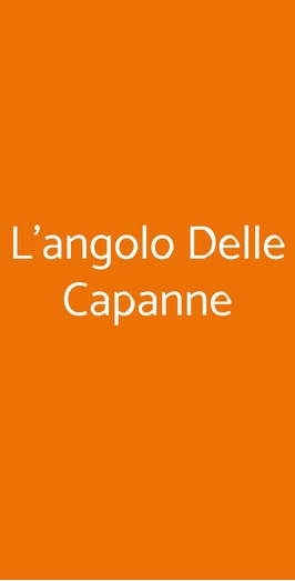 L'angolo Delle Capanne, Arezzo