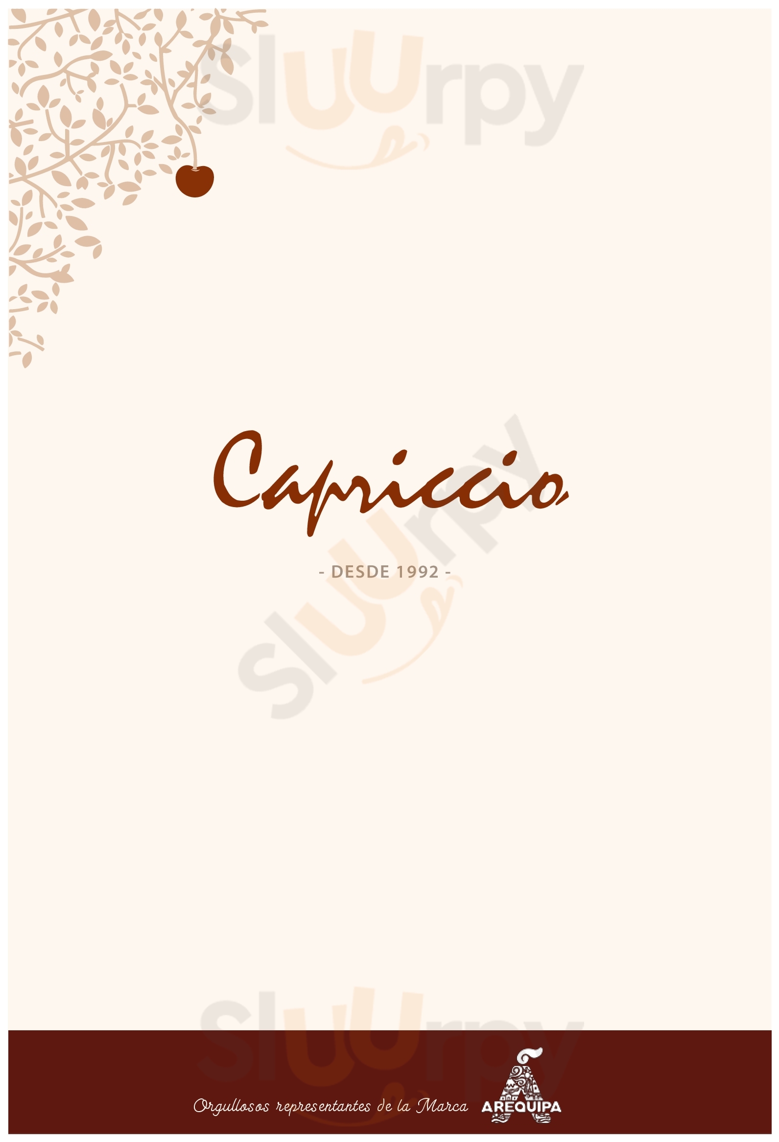 Capriccio Arequipa Menu - 1