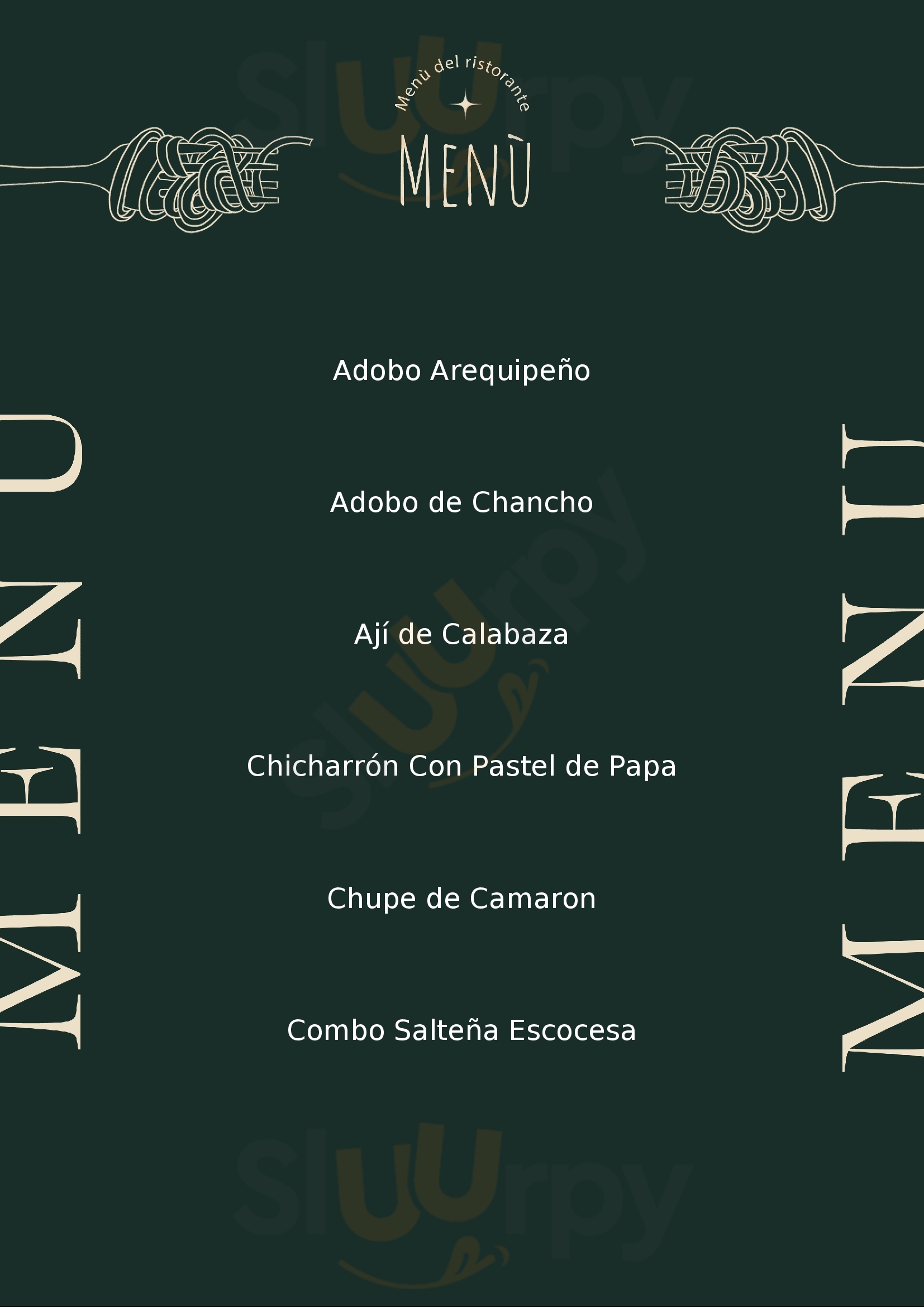 Delicias Arequipeñas Lima Menu - 1