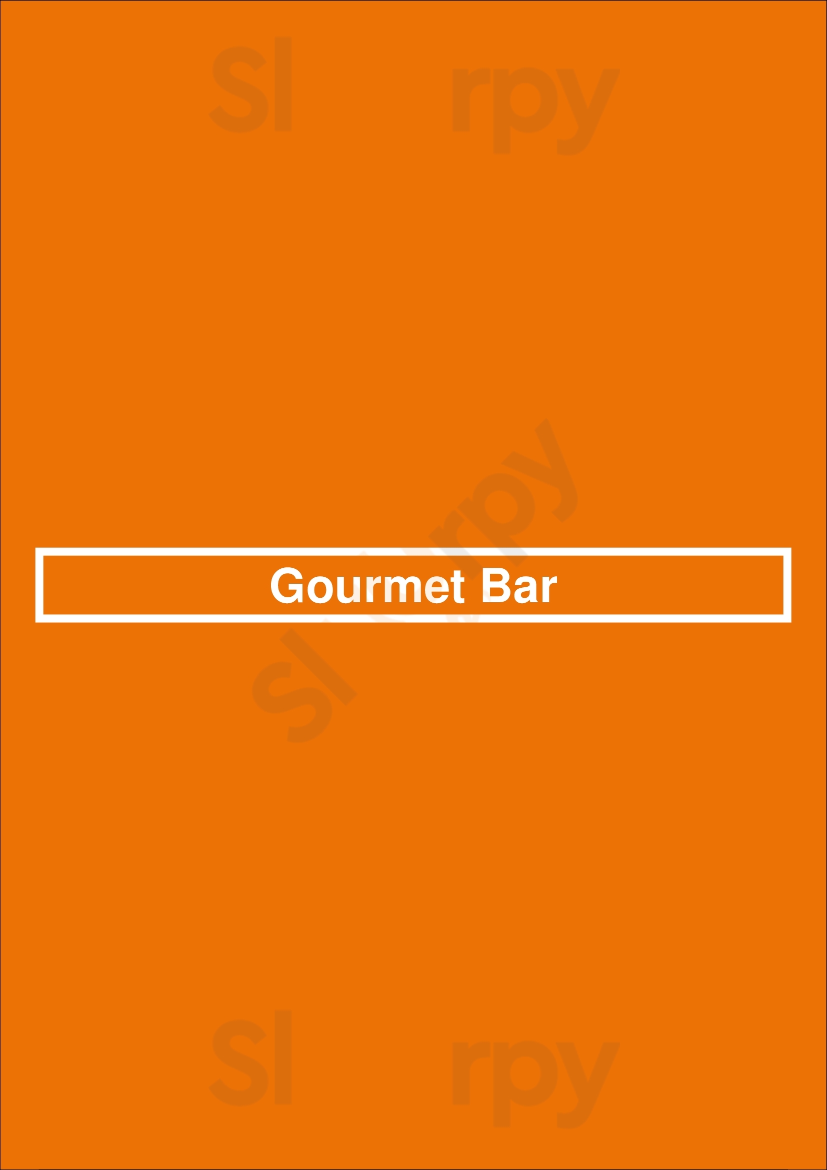 Gourmet Bar Hoofddorp Menu - 1