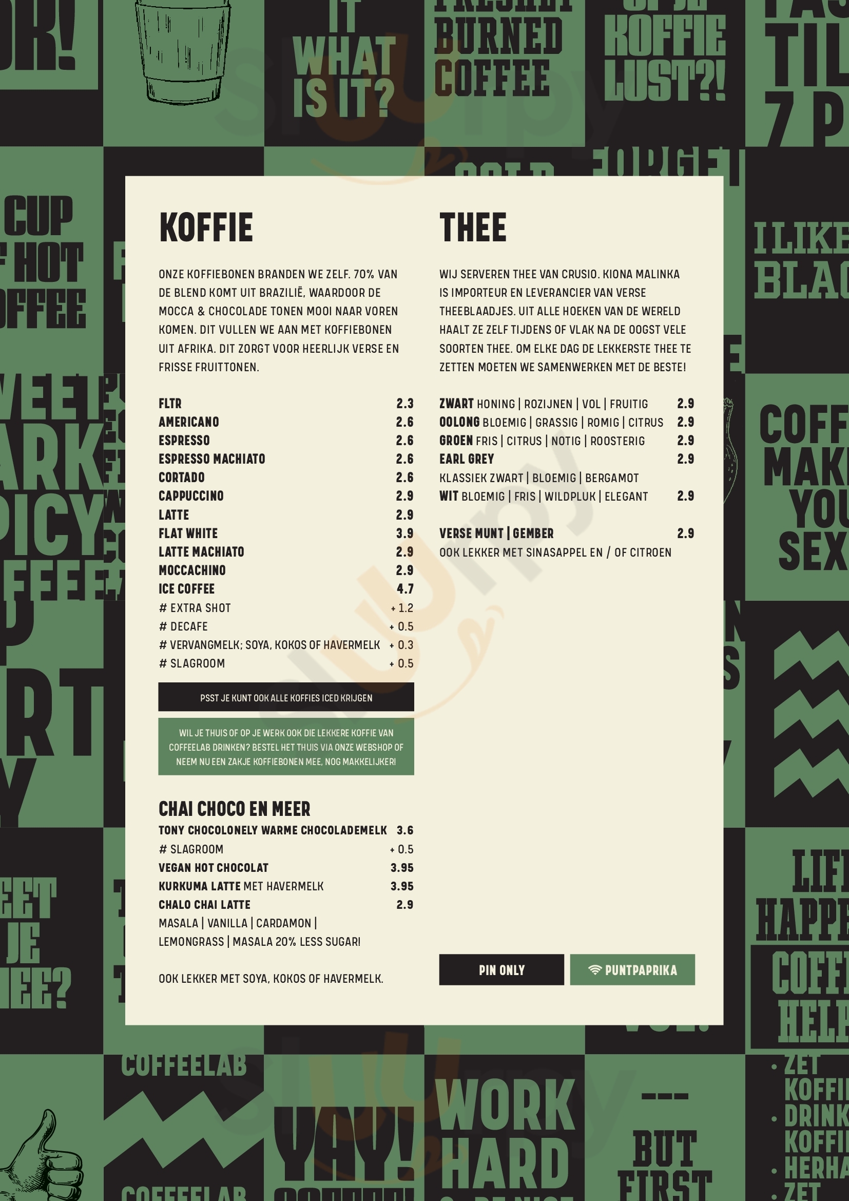 Coffeelabuc Eindhoven Menu - 1