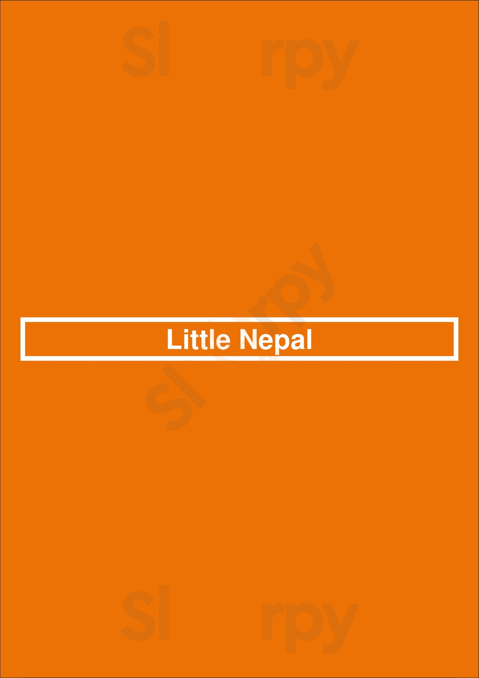 Little Nepal Rijswijk Menu - 1