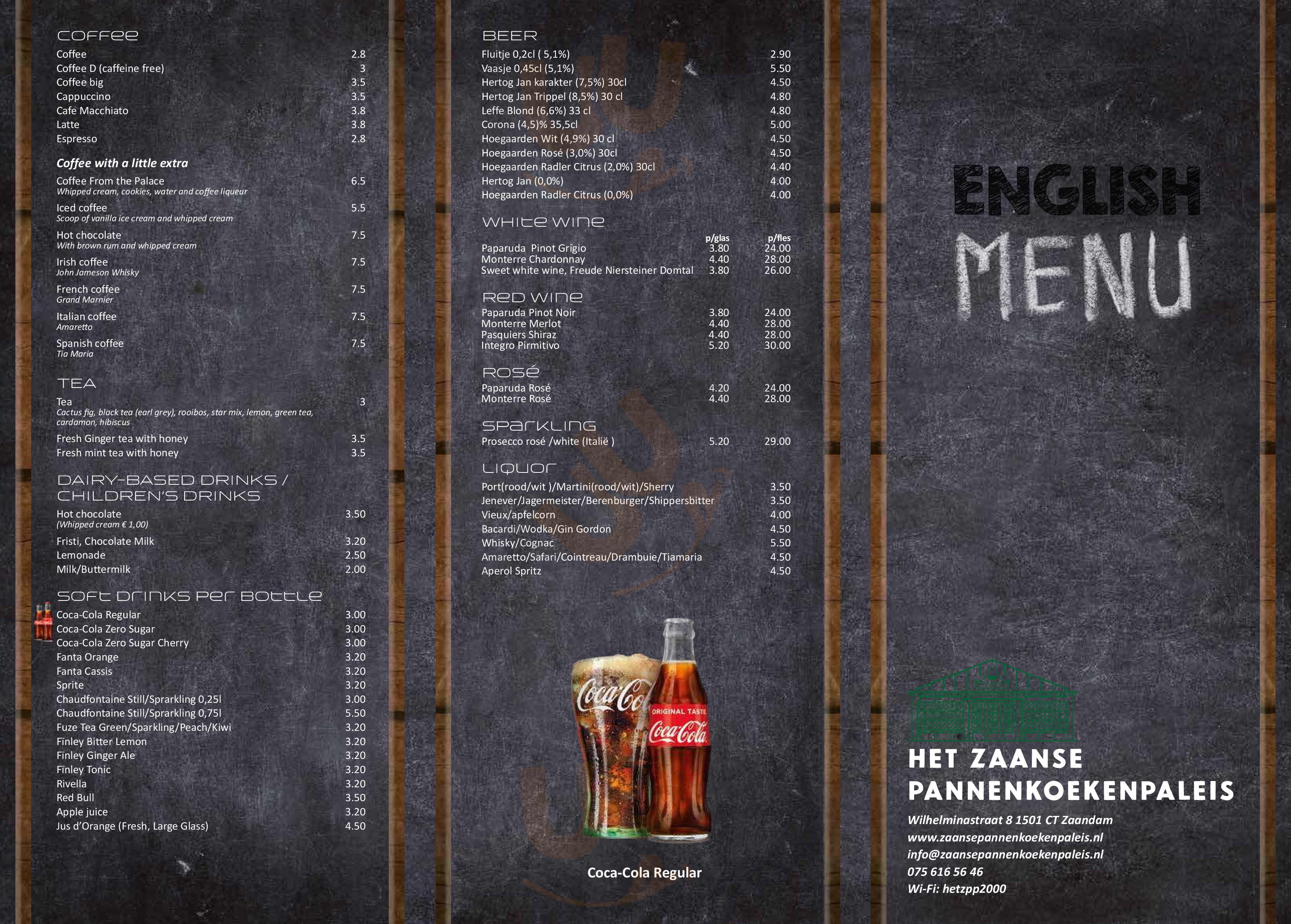 Main Menu - Het Zaanse Poff. & Pann.paleis