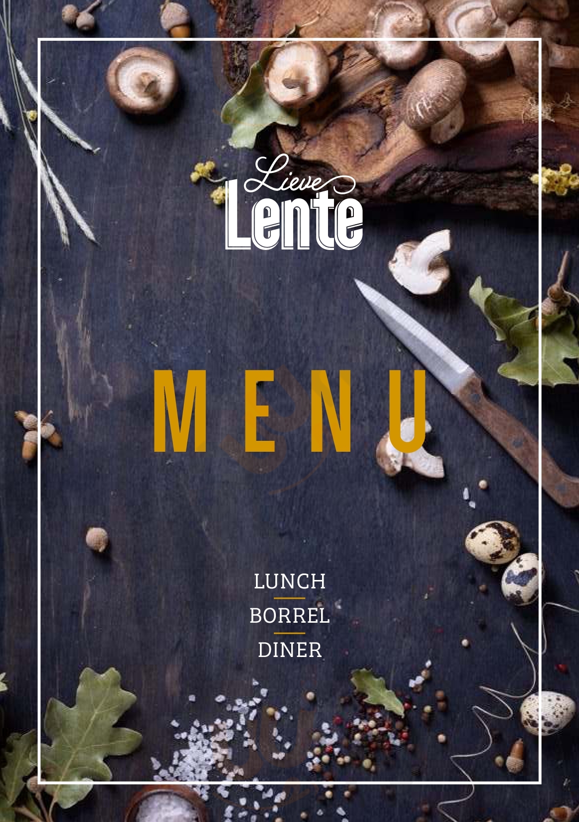 Eetcafé Lieve Lente Oisterwijk Menu - 1