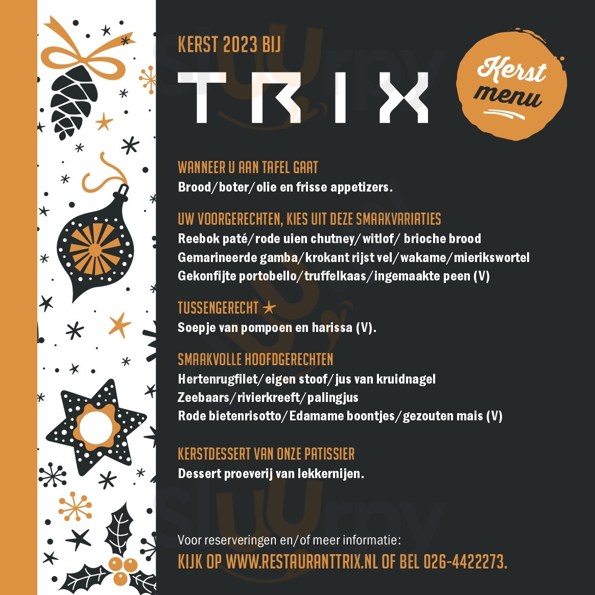Restaurant Trix Arnhem Menu - 1