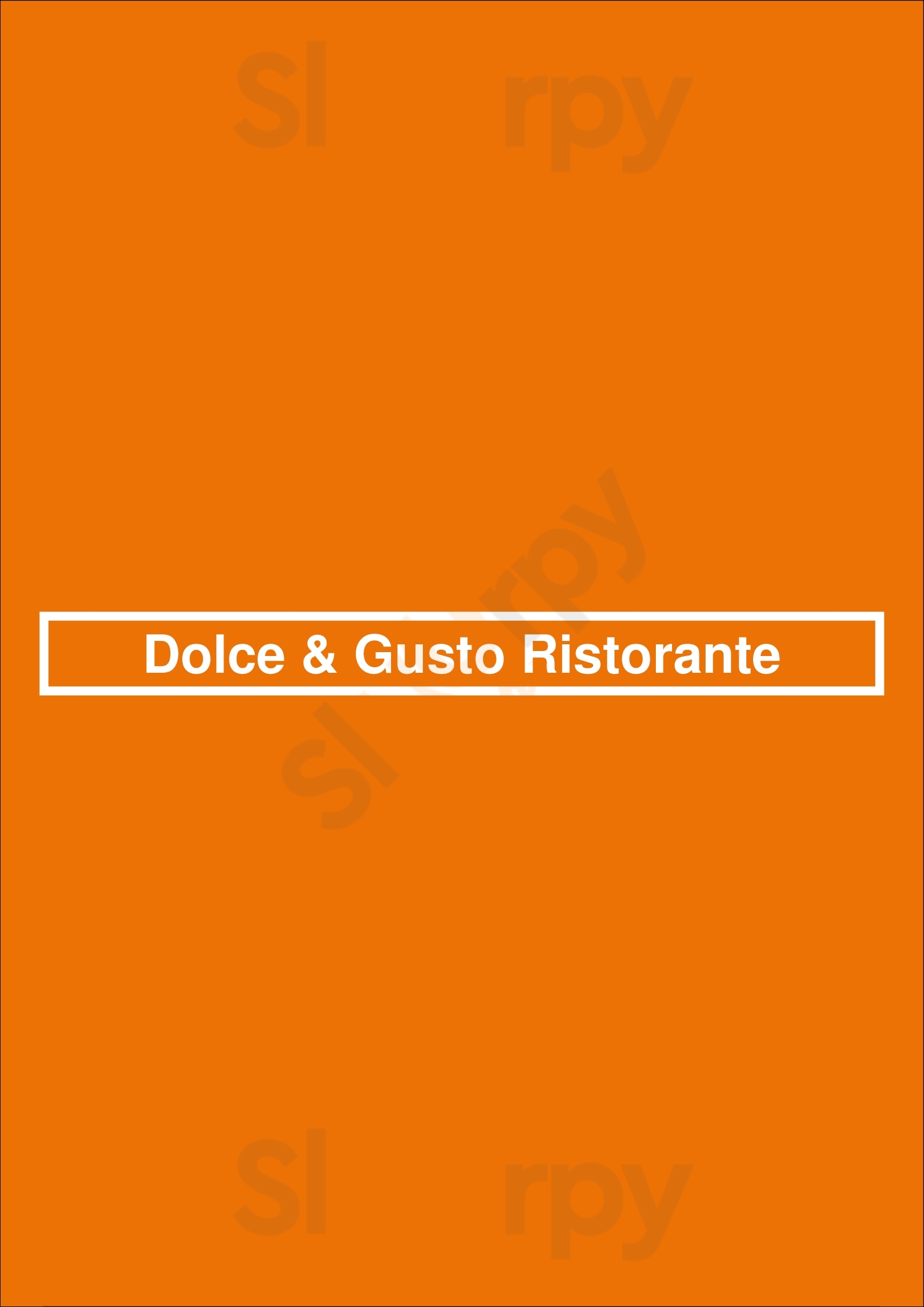 Dolce & Gusto Ristorante Helmond Menu - 1