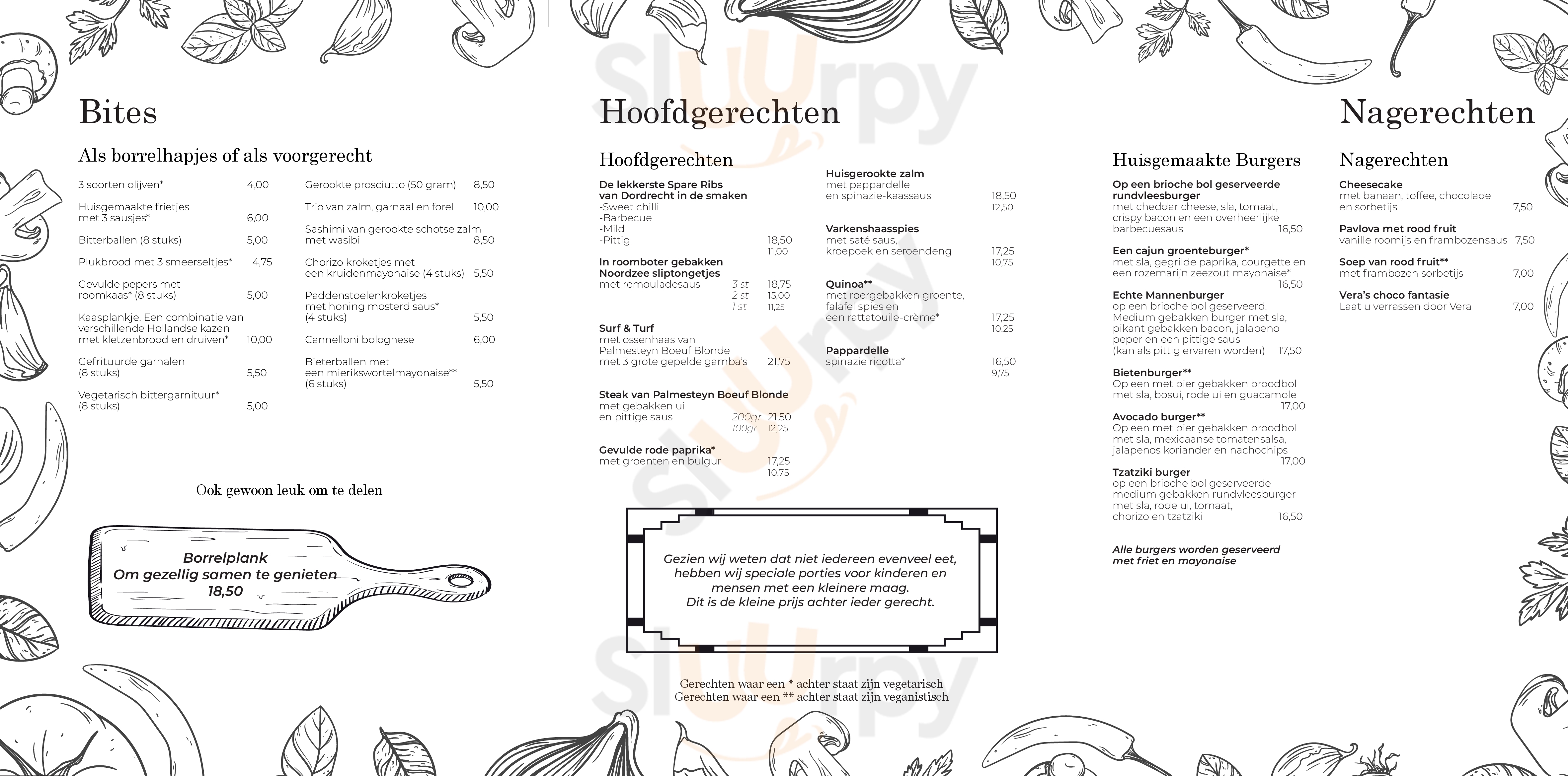 Restaurant Het Bolwerck Dordrecht Menu - 1