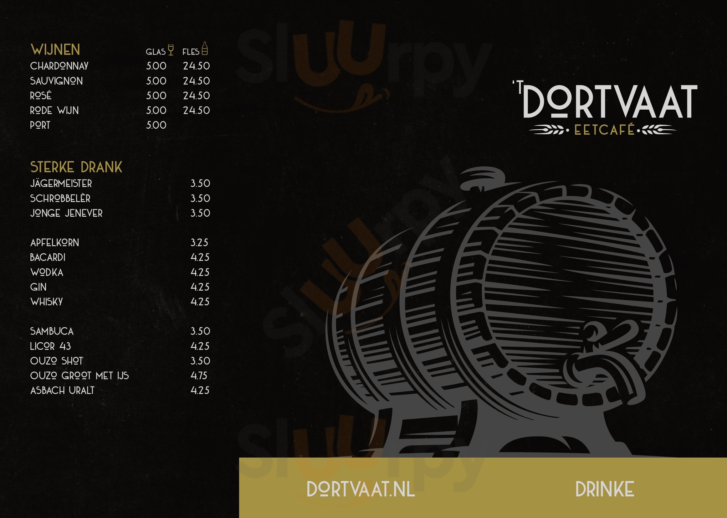 Eetcafé 't Dortvaat Sittard Menu - 1